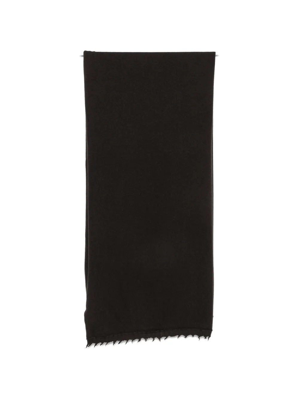 Rundholz Frayed Scarf In Brown