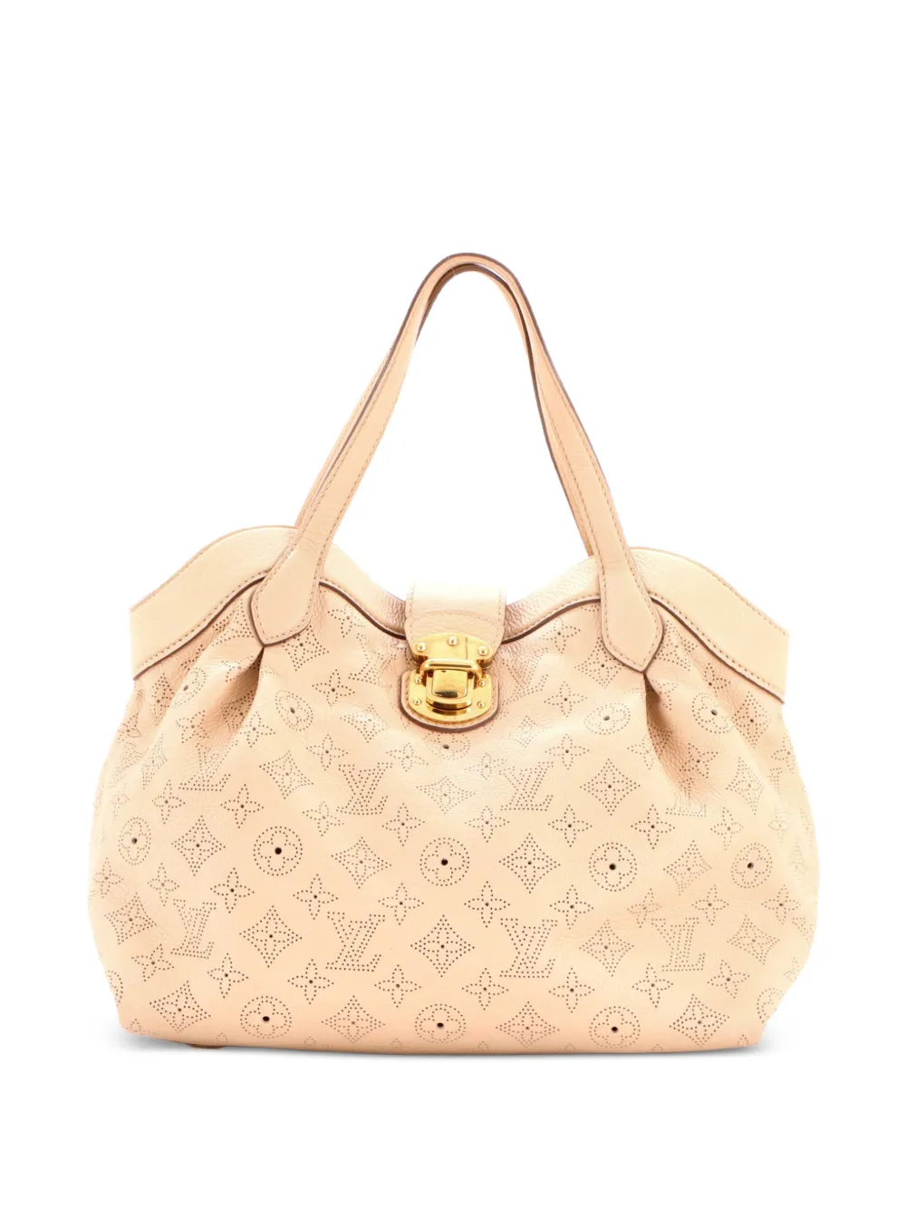 Louis Vuitton Pre-Owned Borsa tote Cirrus PM in pelle Mahina - Toni neutri