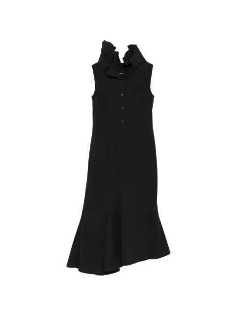 Rundholz asymmetric sleeveless maxi dress