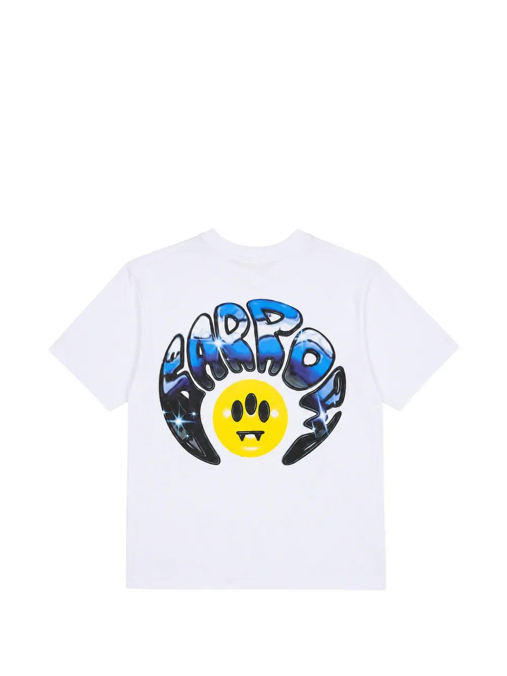 Barrow kids logo-print T-shirt Wit