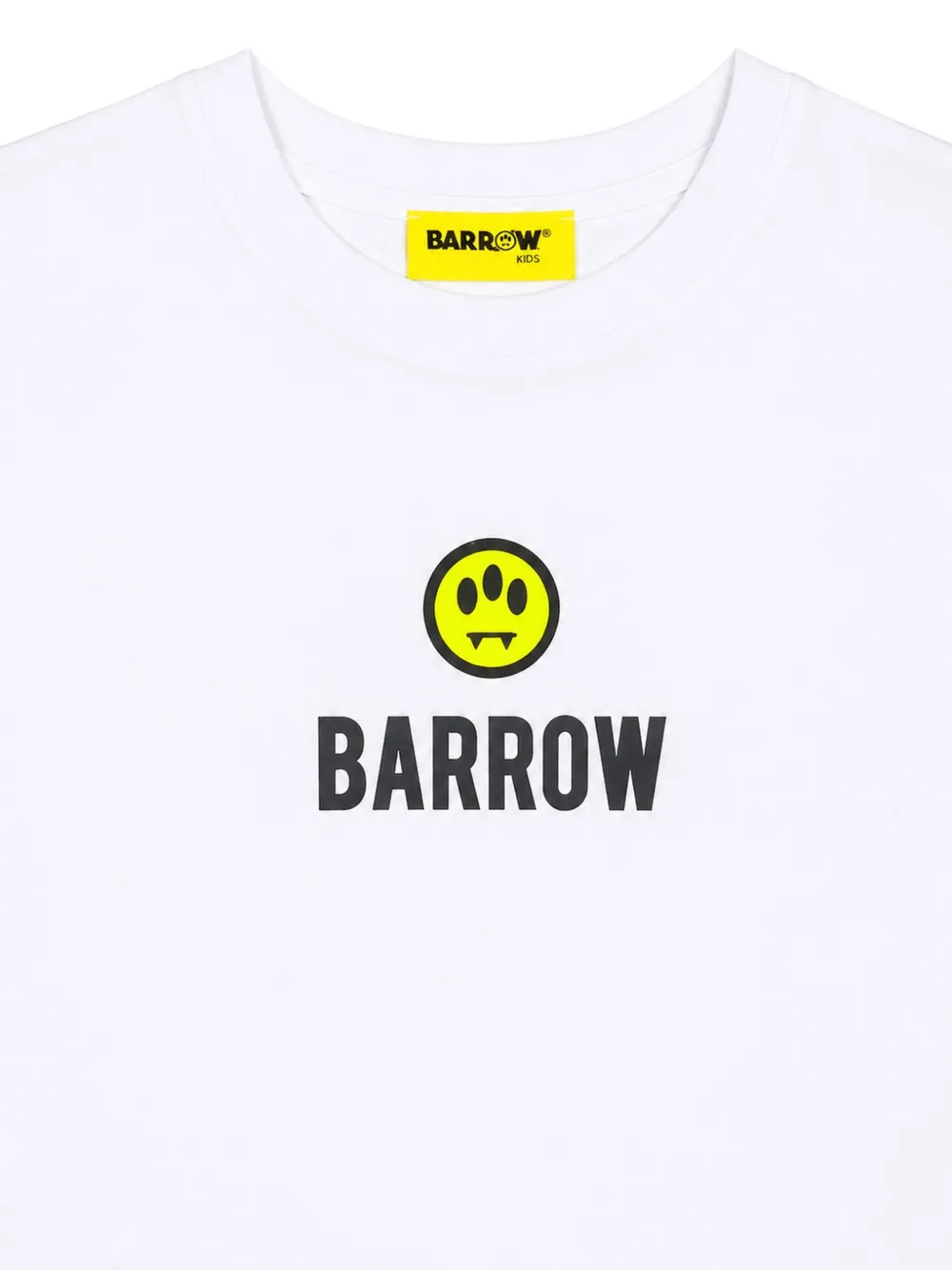 Barrow kids logo-print T-shirt Wit