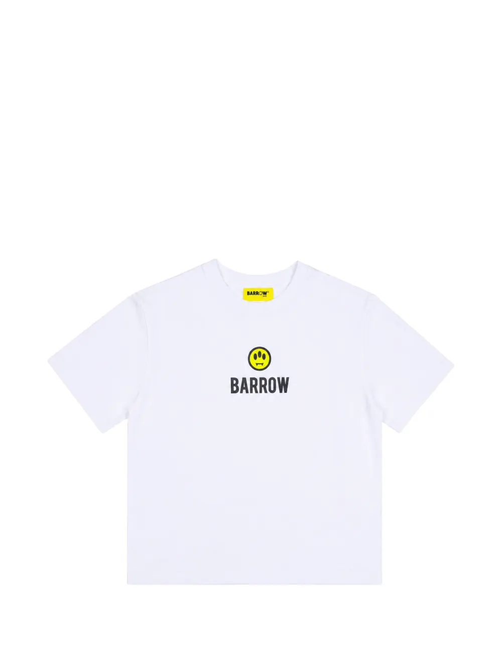 Barrow kids logo-print T-shirt - Bianco