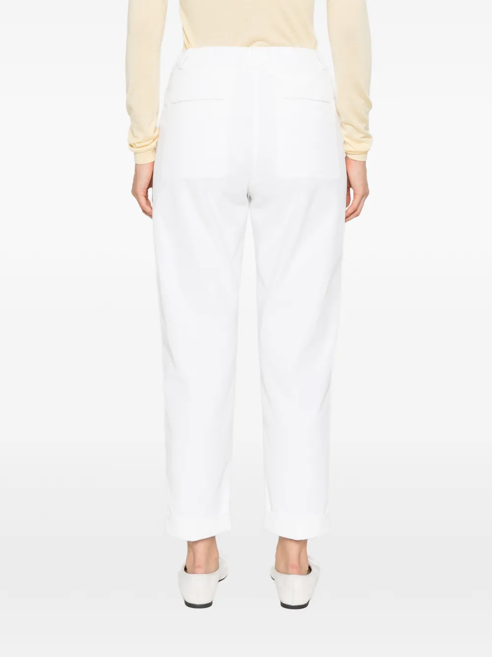 Peserico pleated corduroy trousers Wit
