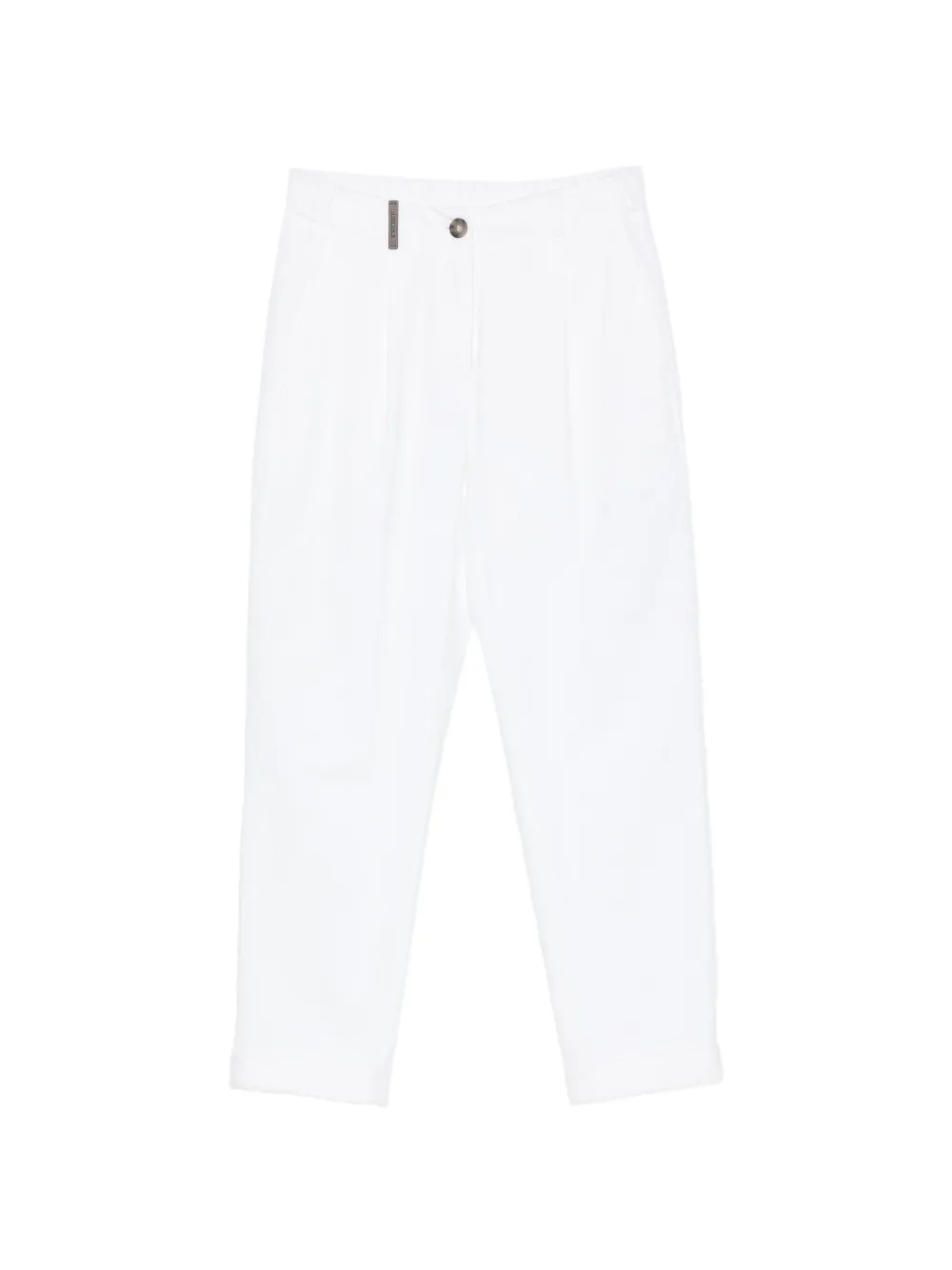 Peserico pleated corduroy trousers Wit