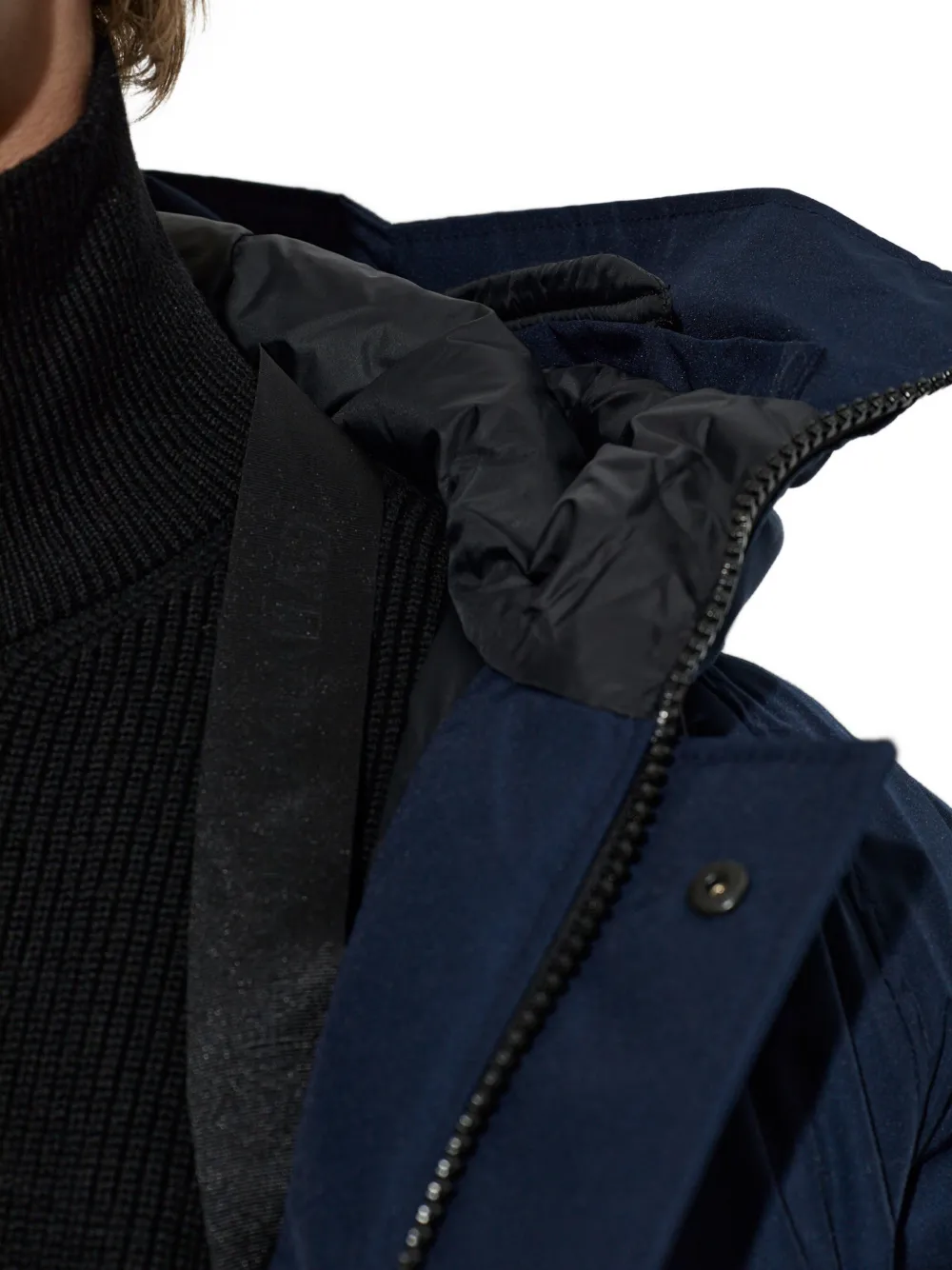 Canada Goose Chilliwack gewatteerd jack met capuchon Blauw