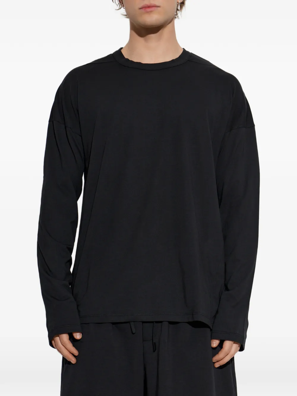 Nike long-sleeve T-shirt Zwart
