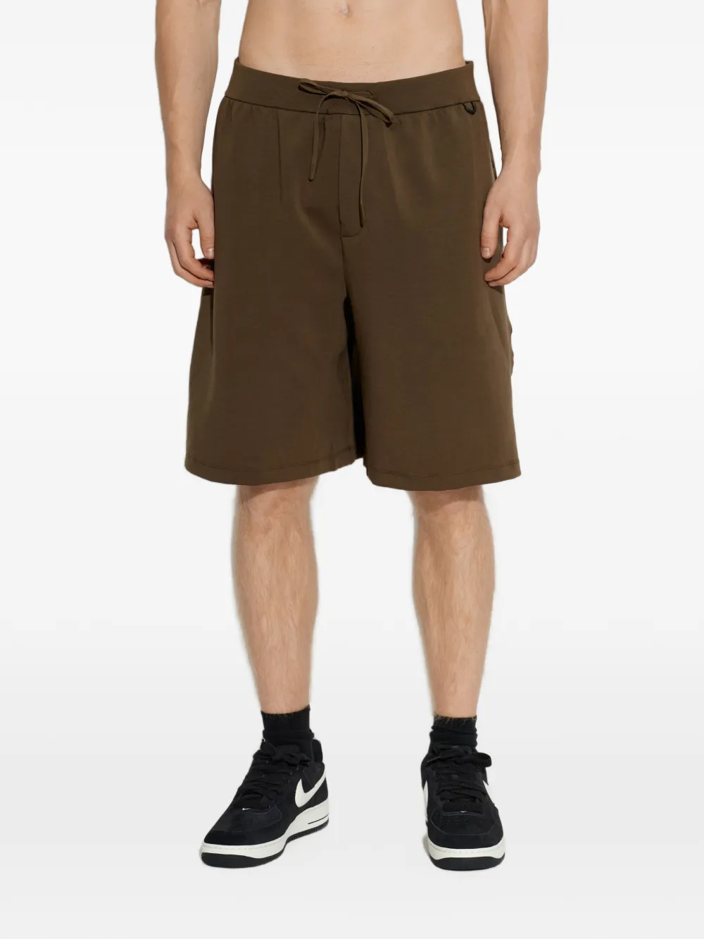Nike drawstring-waist track shorts Bruin