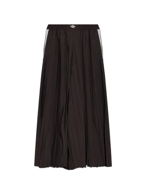 adidas pantalones palazzo plisado