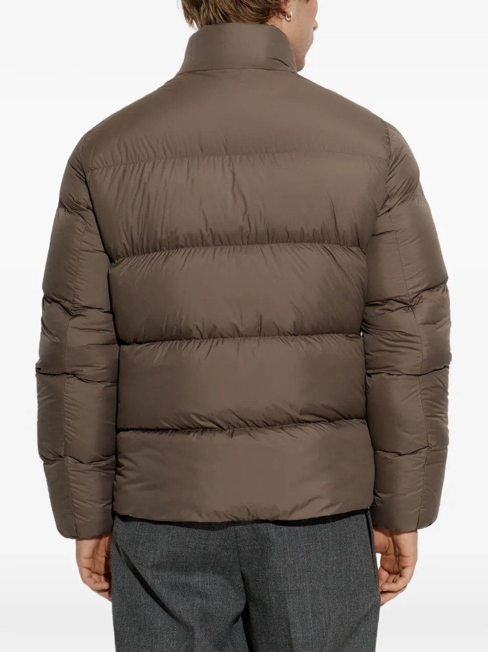 Woolrich Oversized donsjack Bruin
