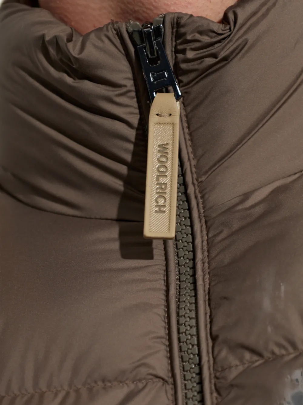 Woolrich Oversized donsjack Bruin