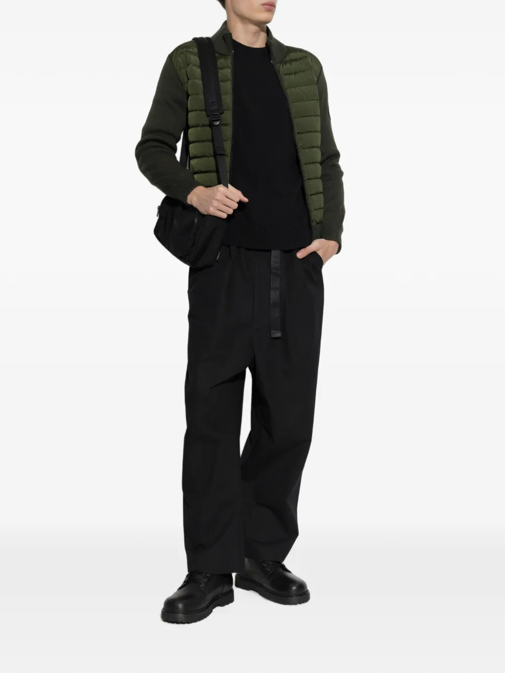 Canada Goose Hybridge quilted jacket Groen