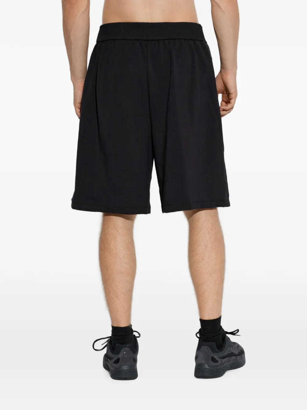 Nike drawstring track shorts Zwart