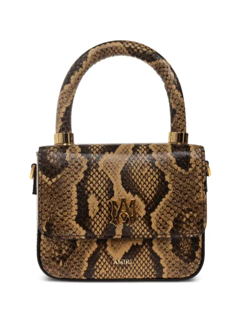 AMIRI python embossed micro MA bag