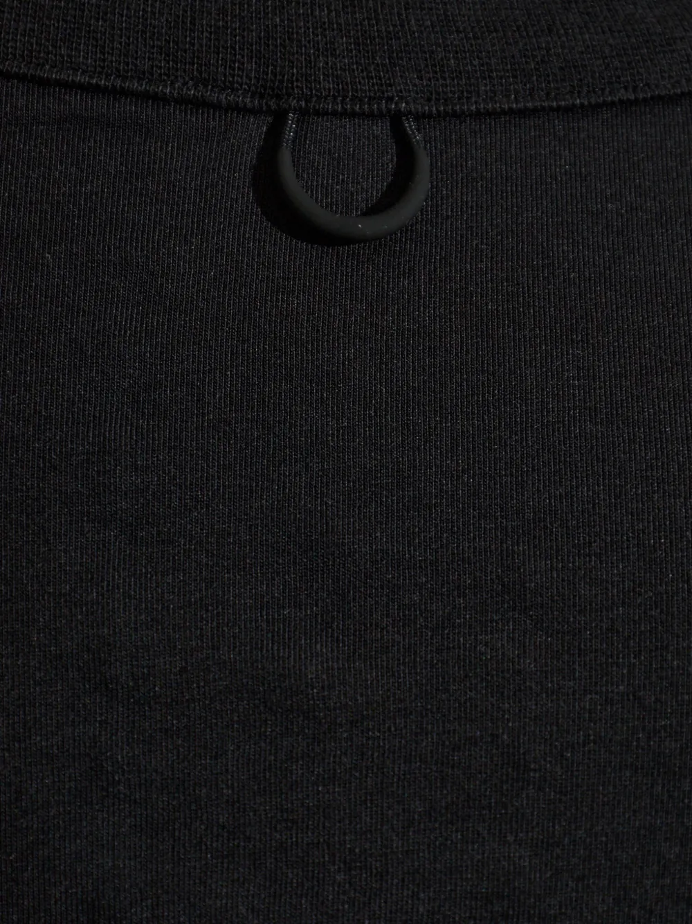 Nike logo-print T-shirt Zwart