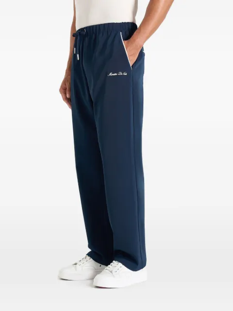 Manière De Voir pantalones de chándal con logo