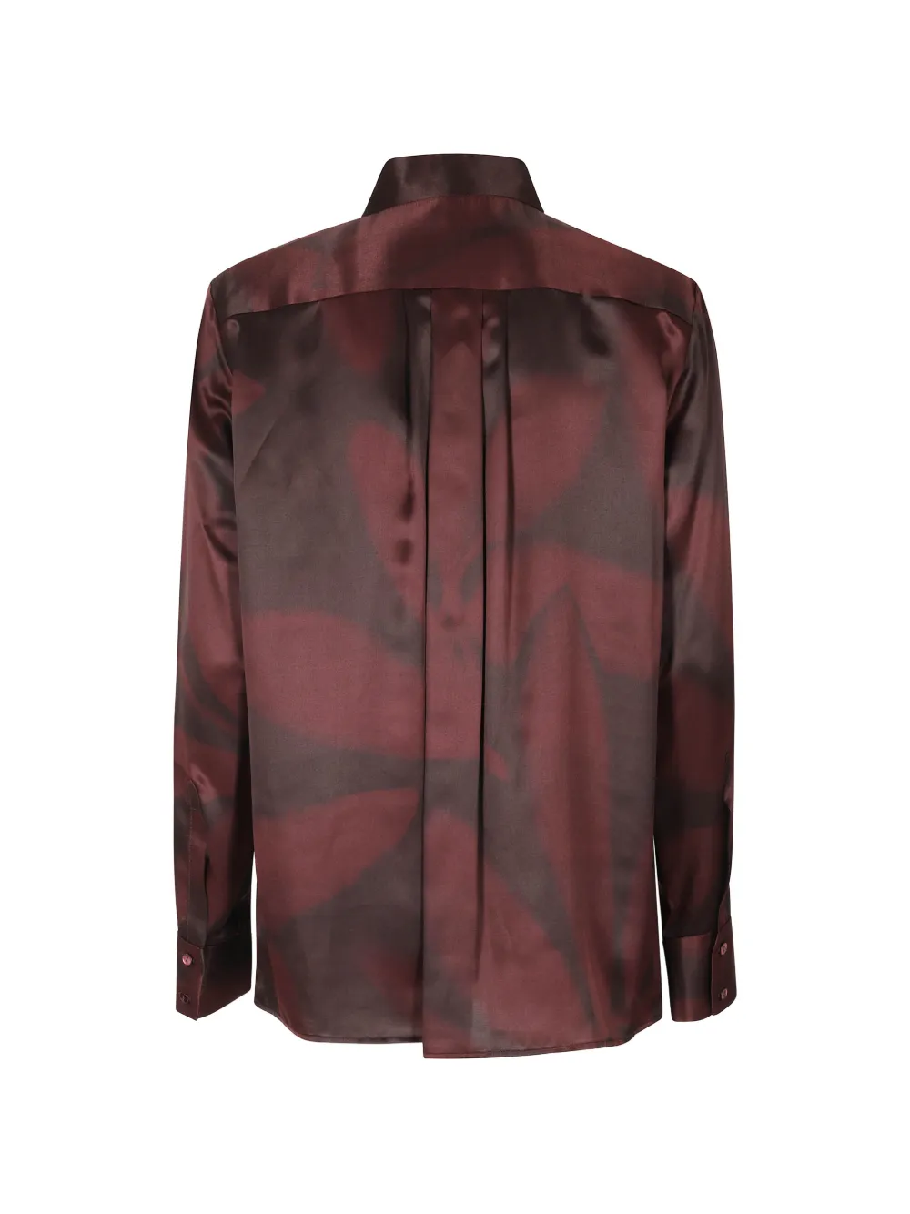 Antonelli Artemisia abstract-print shirt Rood