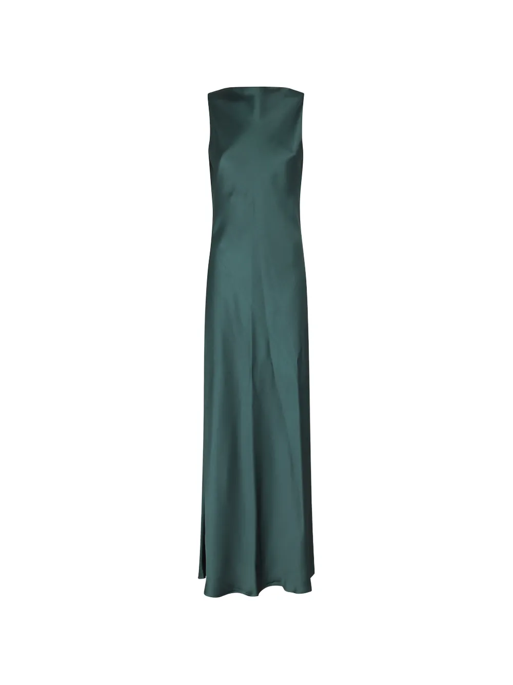 Antonelli cowl-back maxi dress Groen