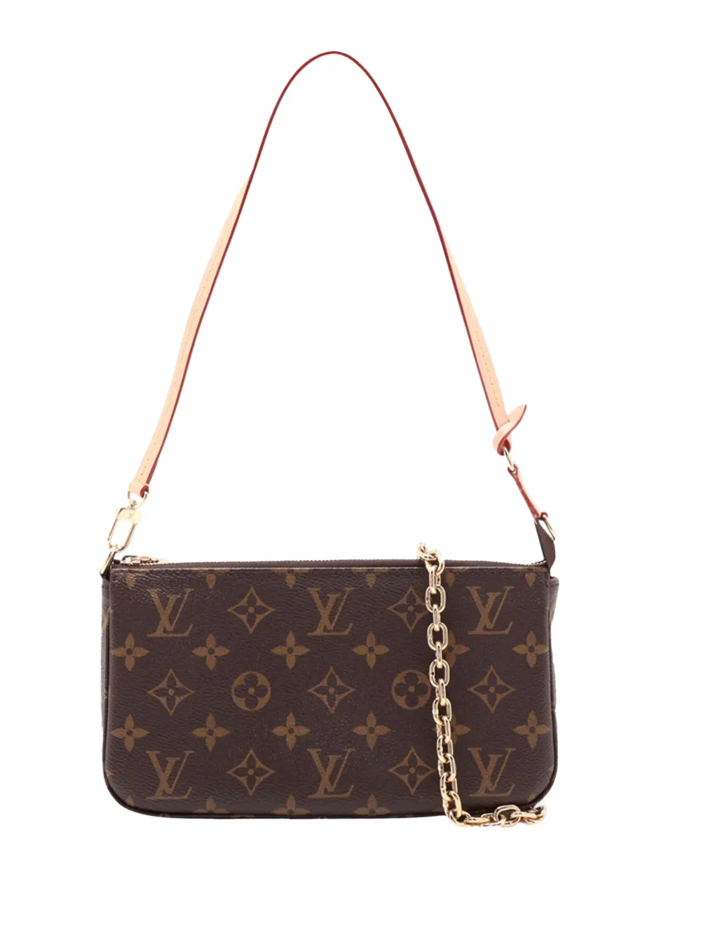 Louis Vuitton Pre-Owned 2021-2026 Monogram Pochette Accessoires shoulder bag - Marron
