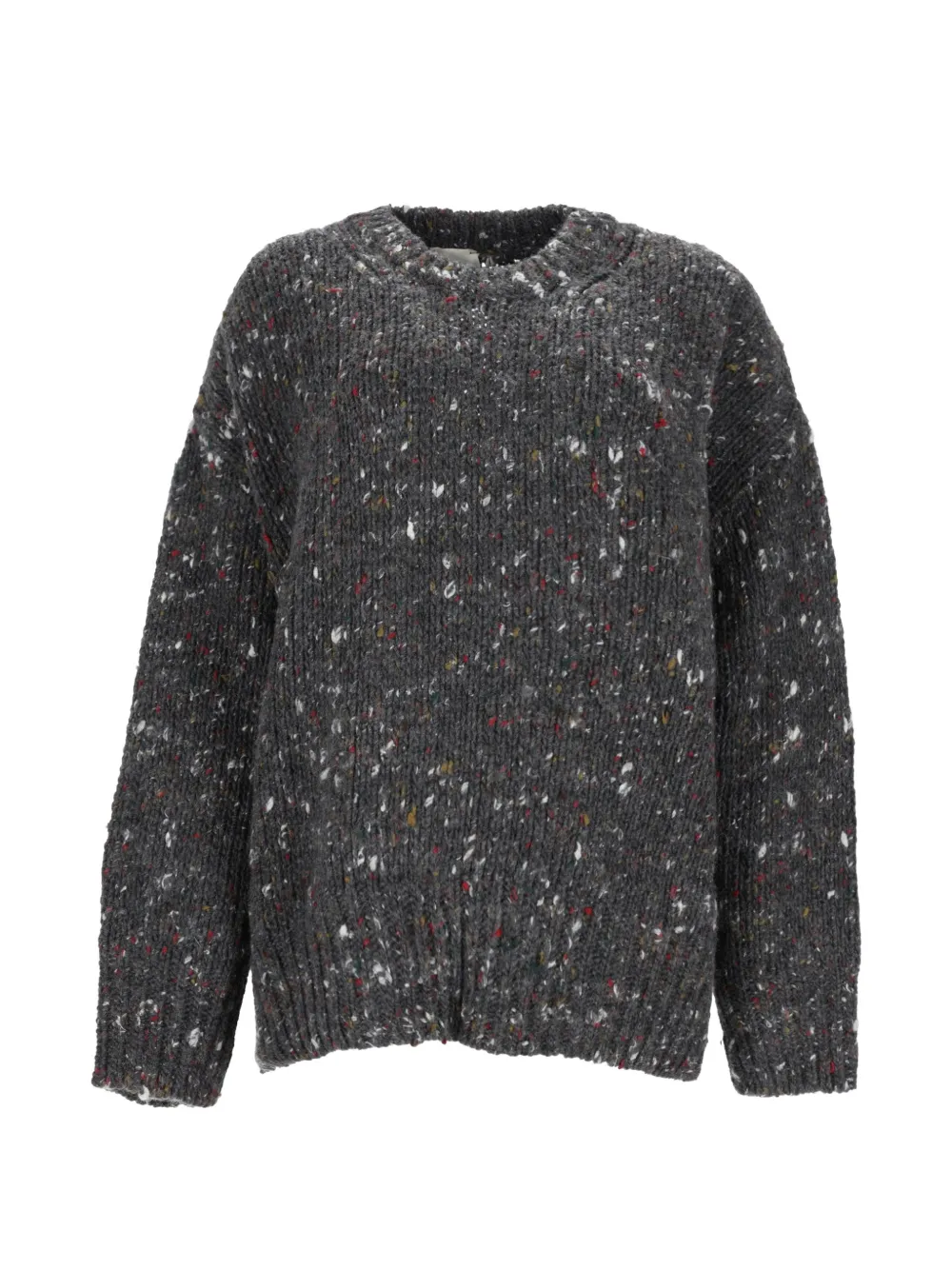 Alysi flecked chunky-knit sweater