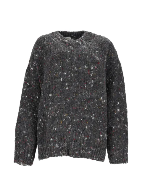 Alysi flecked chunky-knit sweater