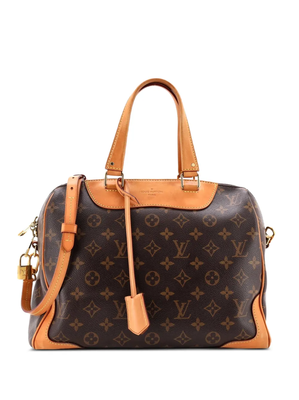 Louis Vuitton Pre-Owned Retiro NM Satchel-Tasche aus Monogramm-Canvas - Braun