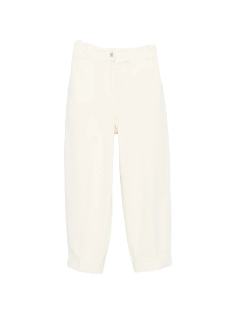 Pennyblack cropped turn-up jeans - Blanc Pennyblack cropped turn-up jeans - Blanc