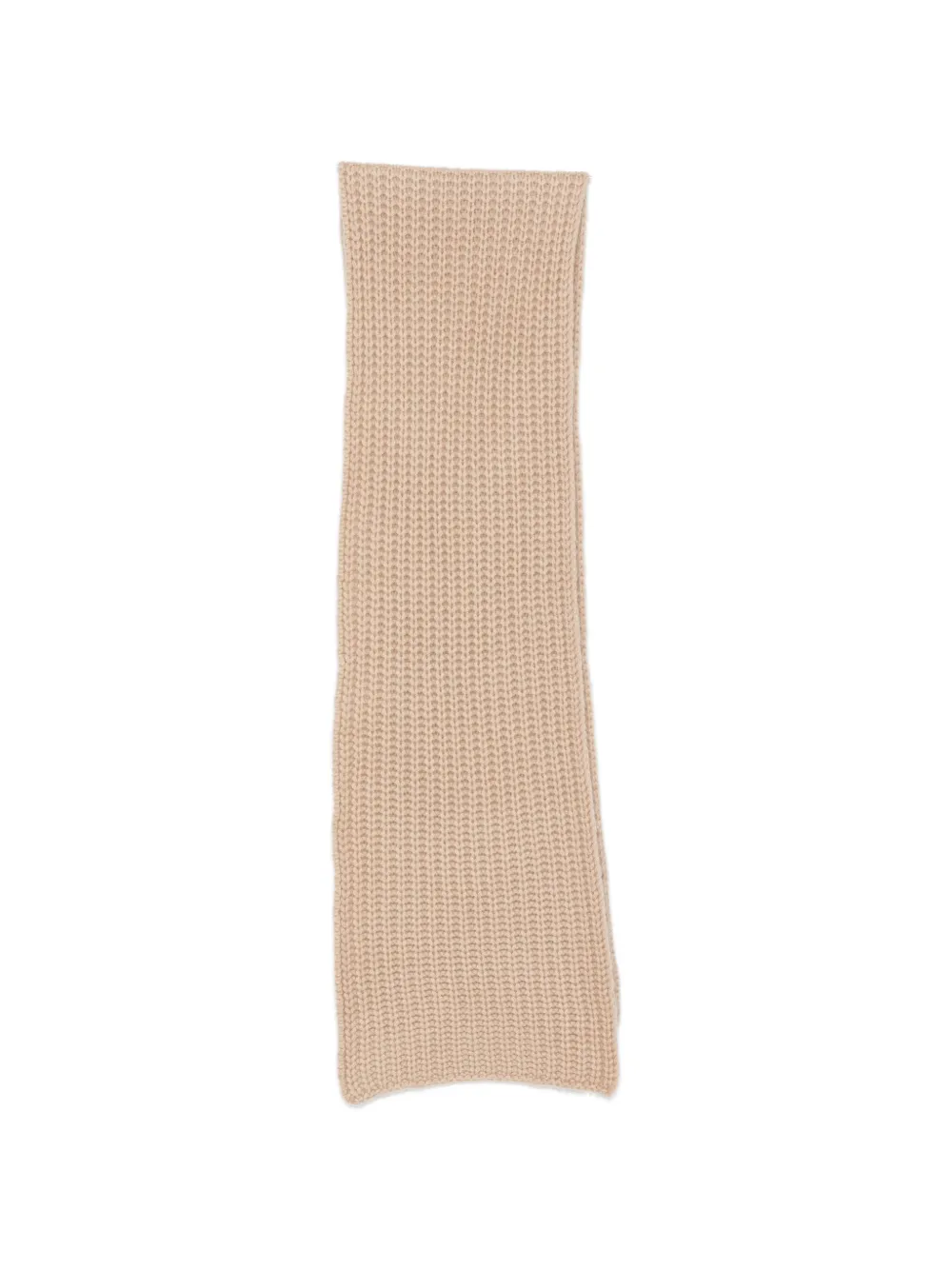 Liska Michaela chunky-knit cashmere scarf - Toni neutri