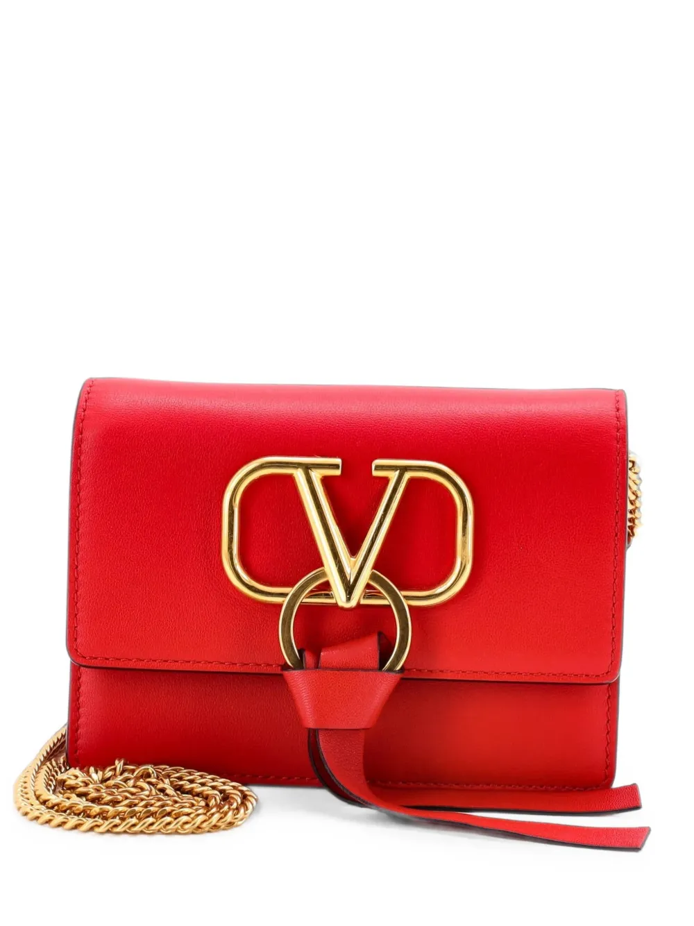 Valentino Garavani Pre-Owned Vring Umhängetasche - Rot