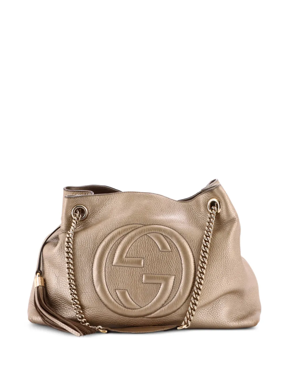 Gucci Pre-Owned Soho Chain Strap Leather Medium shoulder bag - Gold