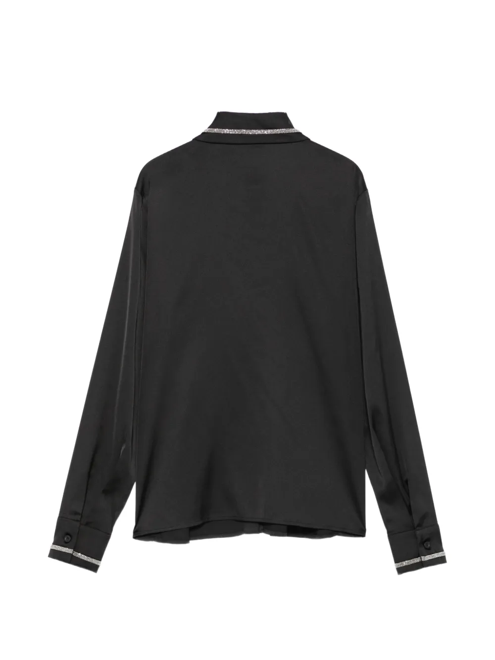 D.Exterior Blouse met verfraaide afwerking Zwart