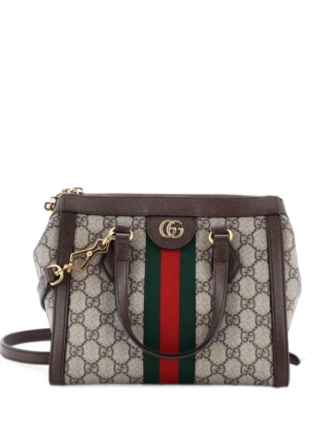 Gucci Pre-Owned Ophidia Top Handle GG Coated Canvas Small tote bag