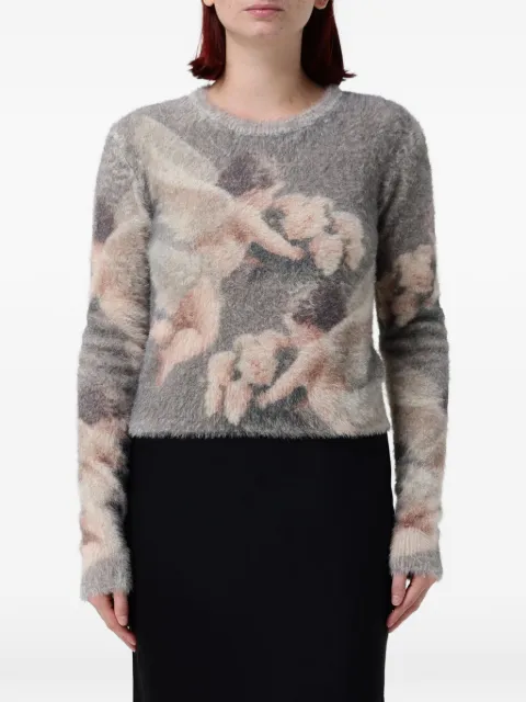 Fiorucci Angels-intarsia sweater