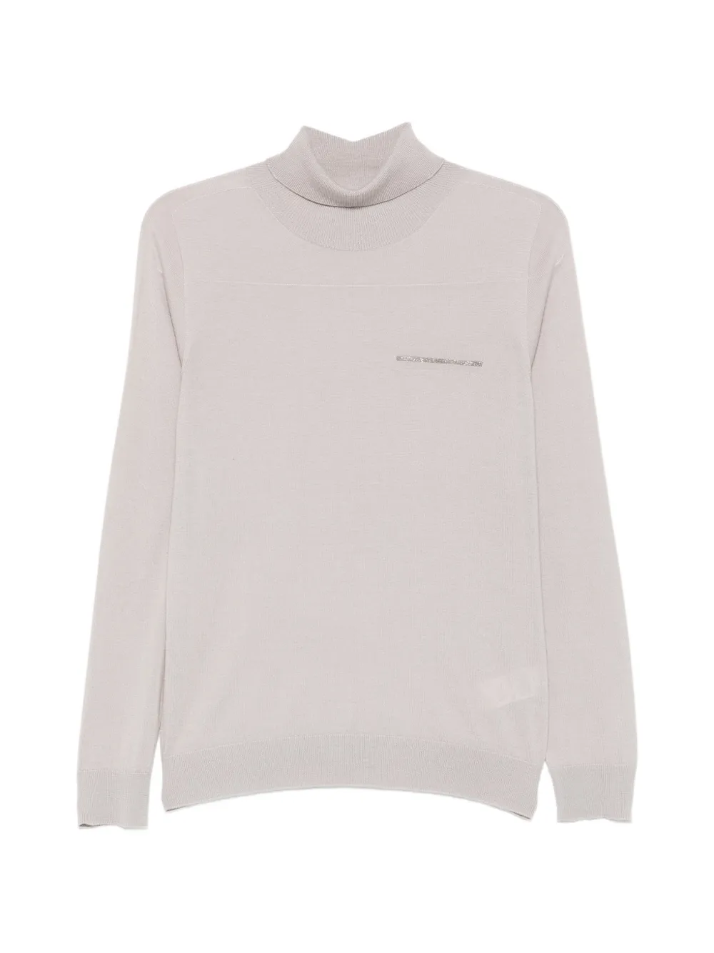 Peserico Monili-trim roll-neck sweater - Neutrals