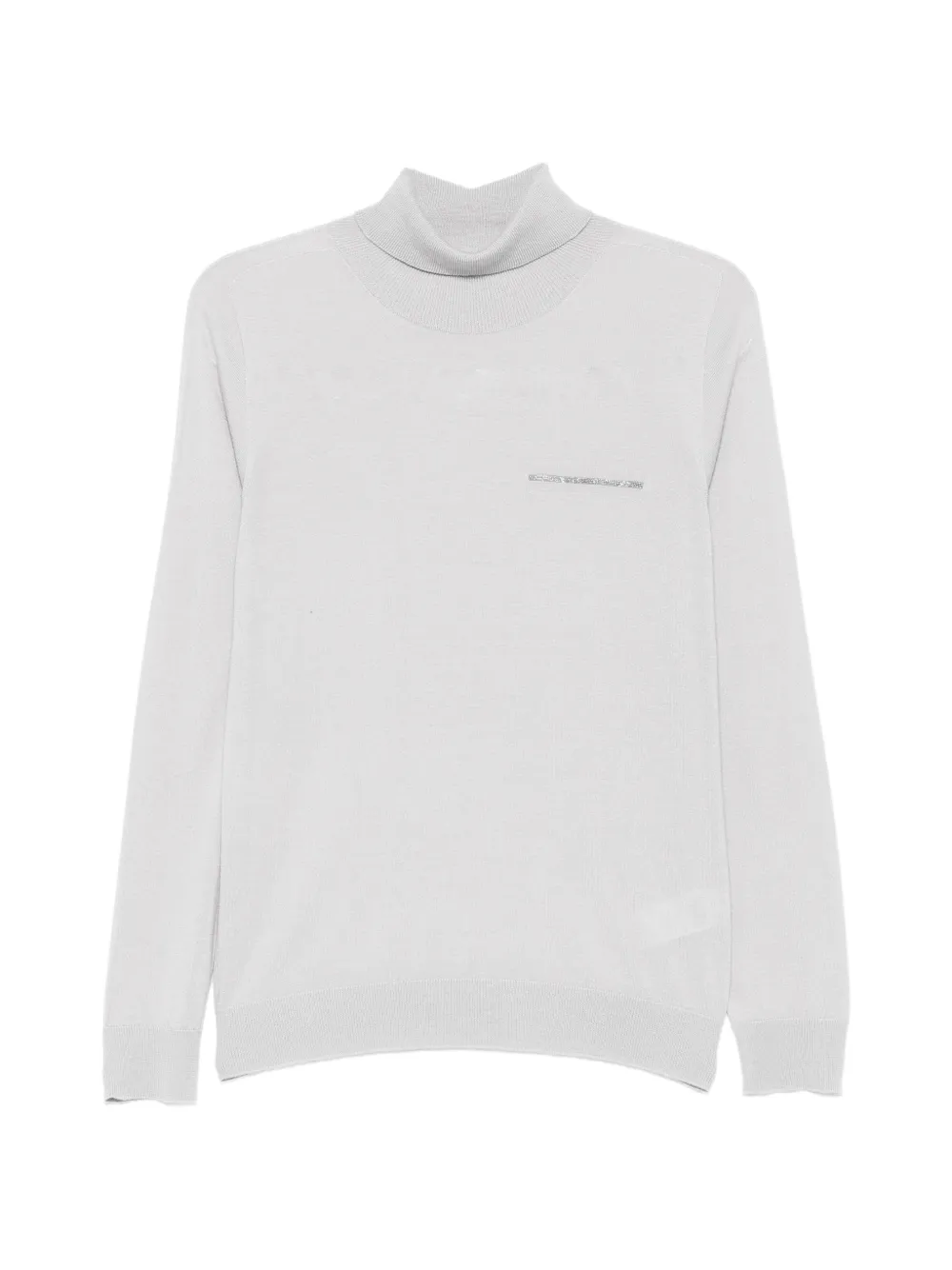 Peserico Monili-trim roll-neck sweater - Neutrals