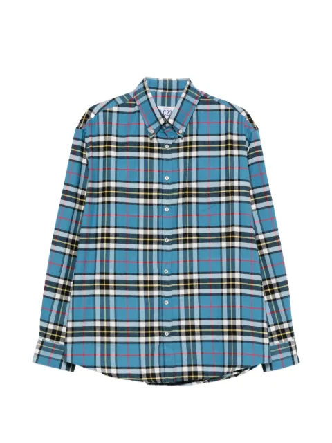 LC23 check button-down shirt