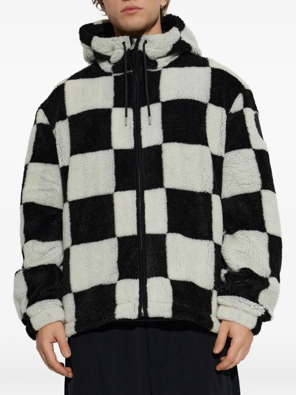 Canada Goose Harrier checkered jacket Wit