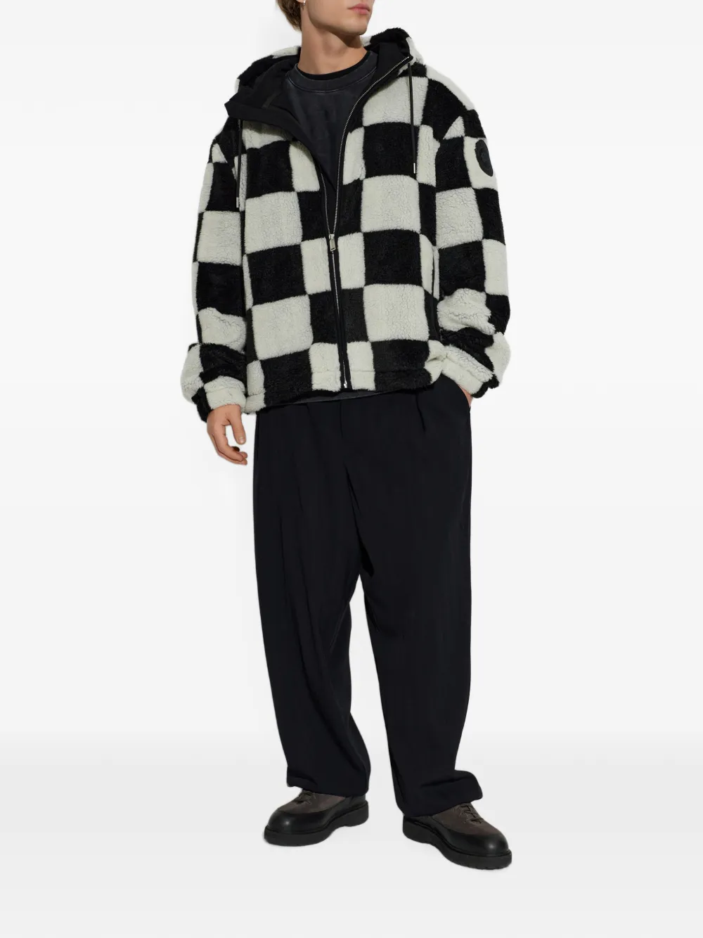 Canada Goose Harrier checkered jacket Wit