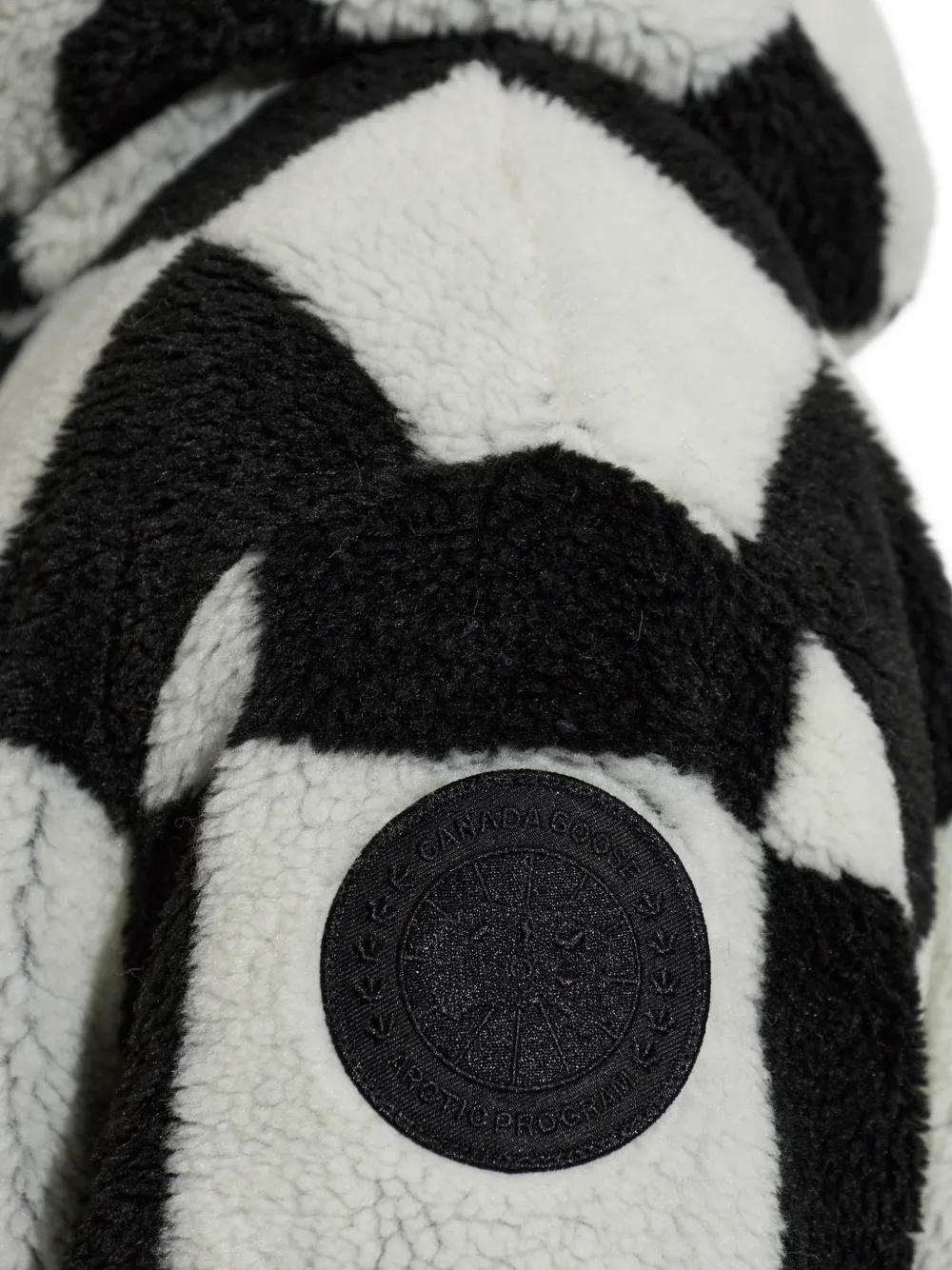 Canada Goose Harrier checkered jacket Wit