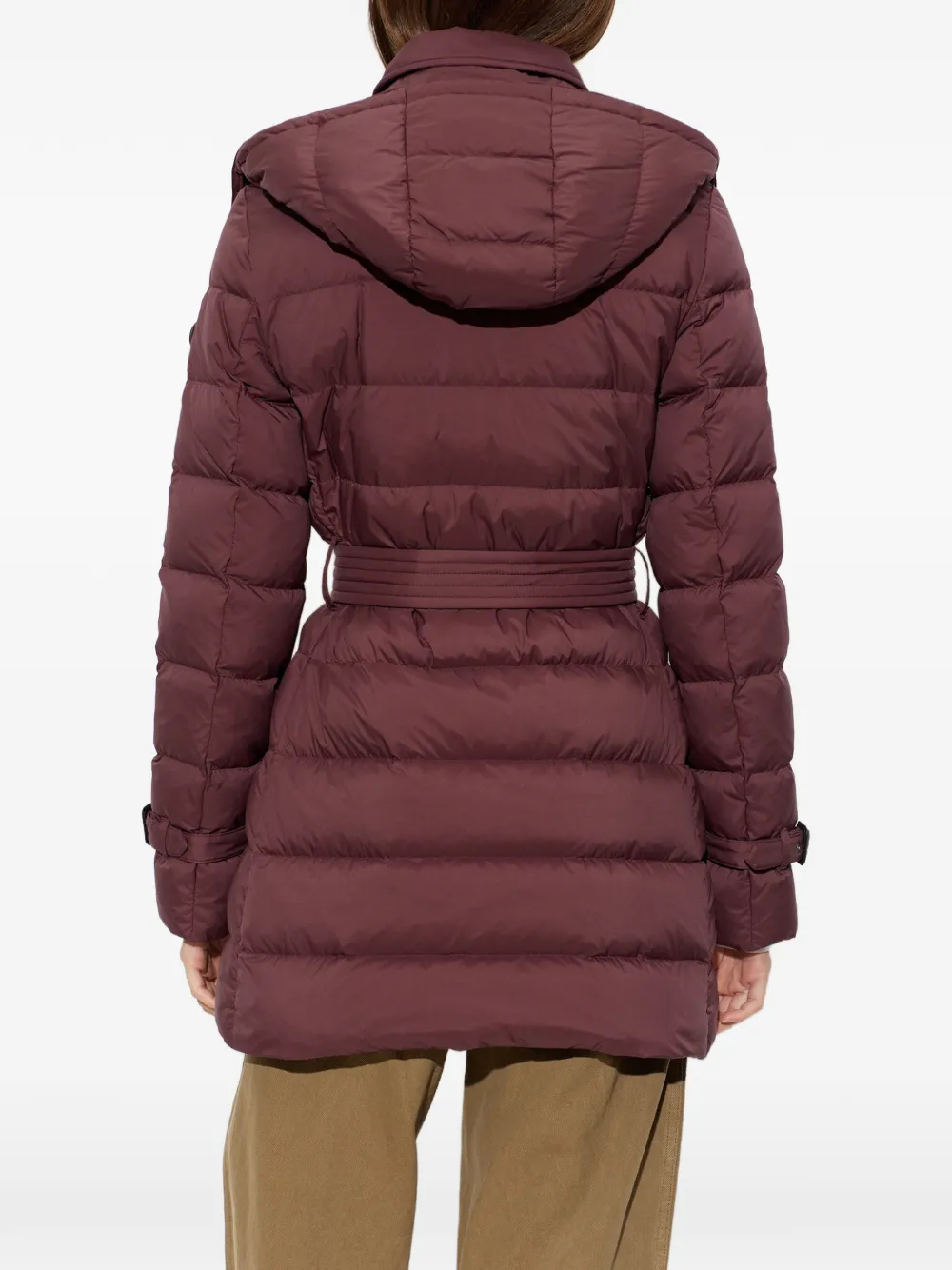Burberry Audley jas met dubbele rij knopen Rood