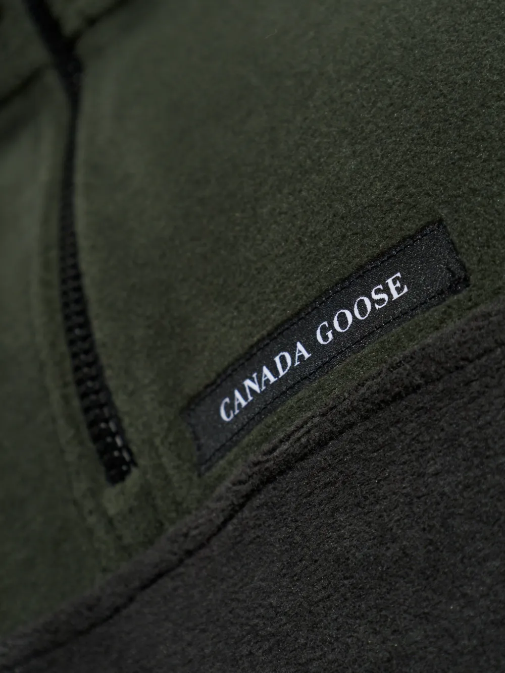 Canada Goose Loma Fleece Sweater in Green, view 5