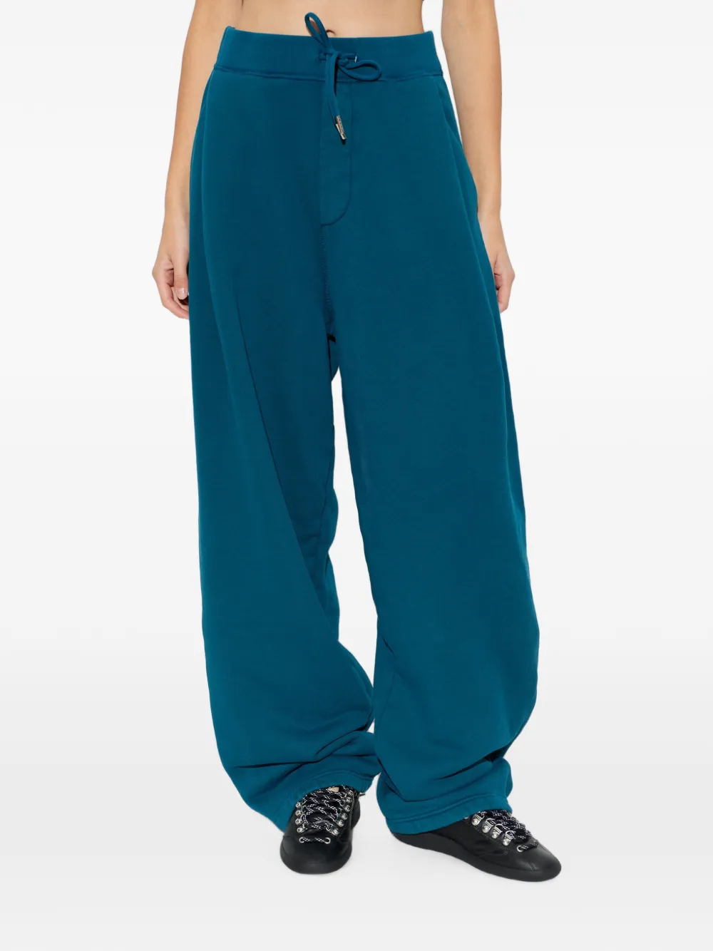 DSQUARED2 Trainingsbroek met geborduurd logo Blauw