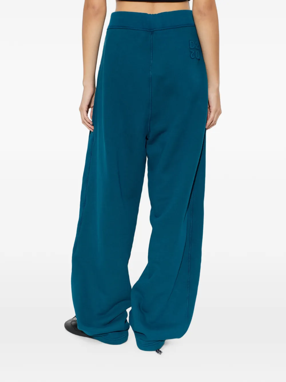 DSQUARED2 Trainingsbroek met geborduurd logo Blauw