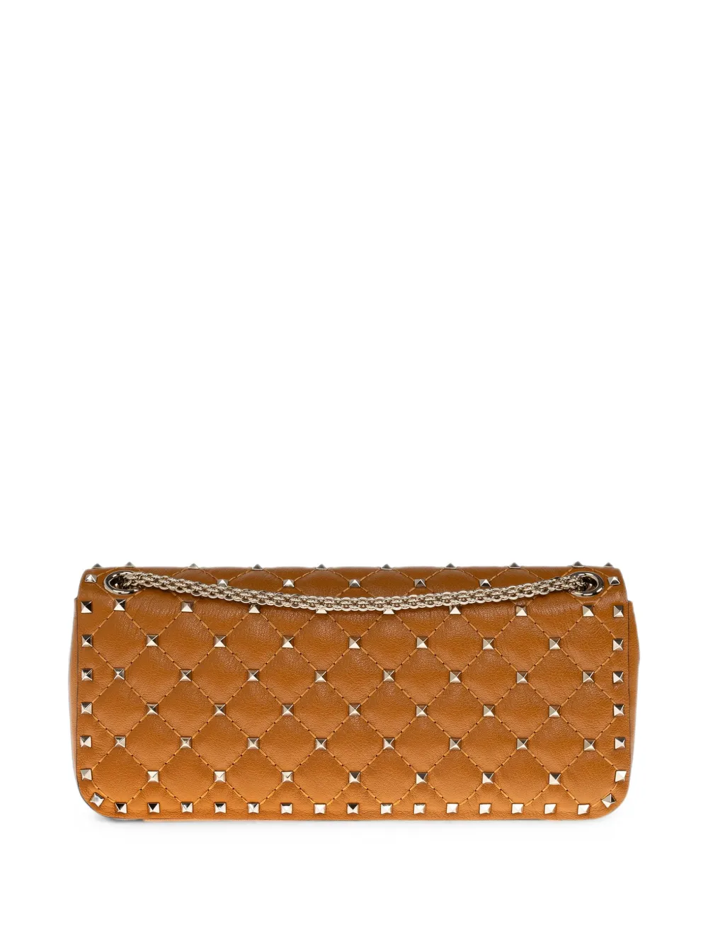 Valentino Garavani Rockstud Spike medium gewatteerde schoudertas Bruin