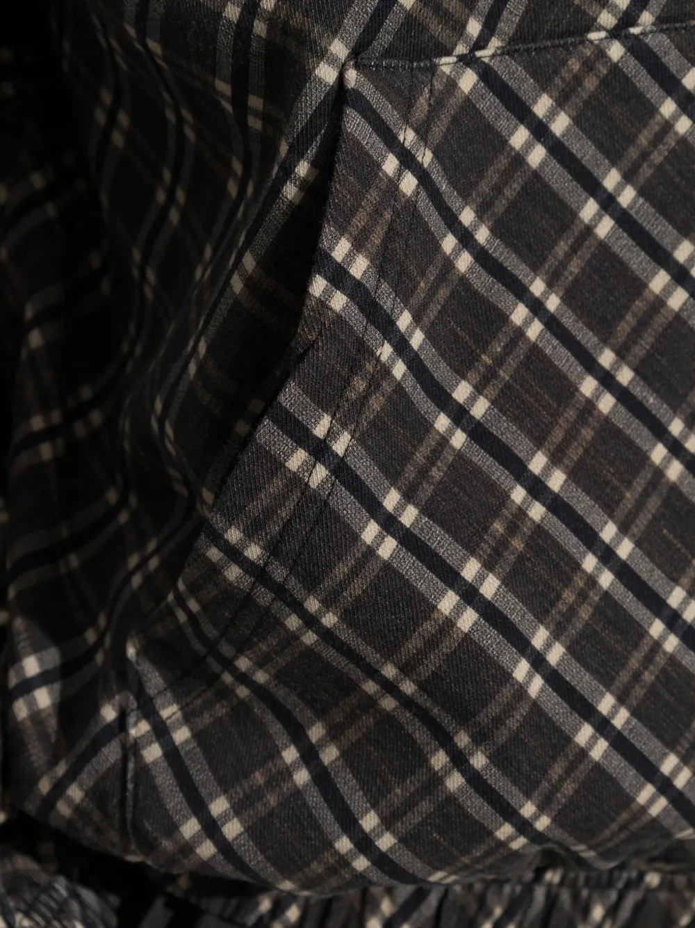 UMBRO plaid zip-up hoodie Bruin