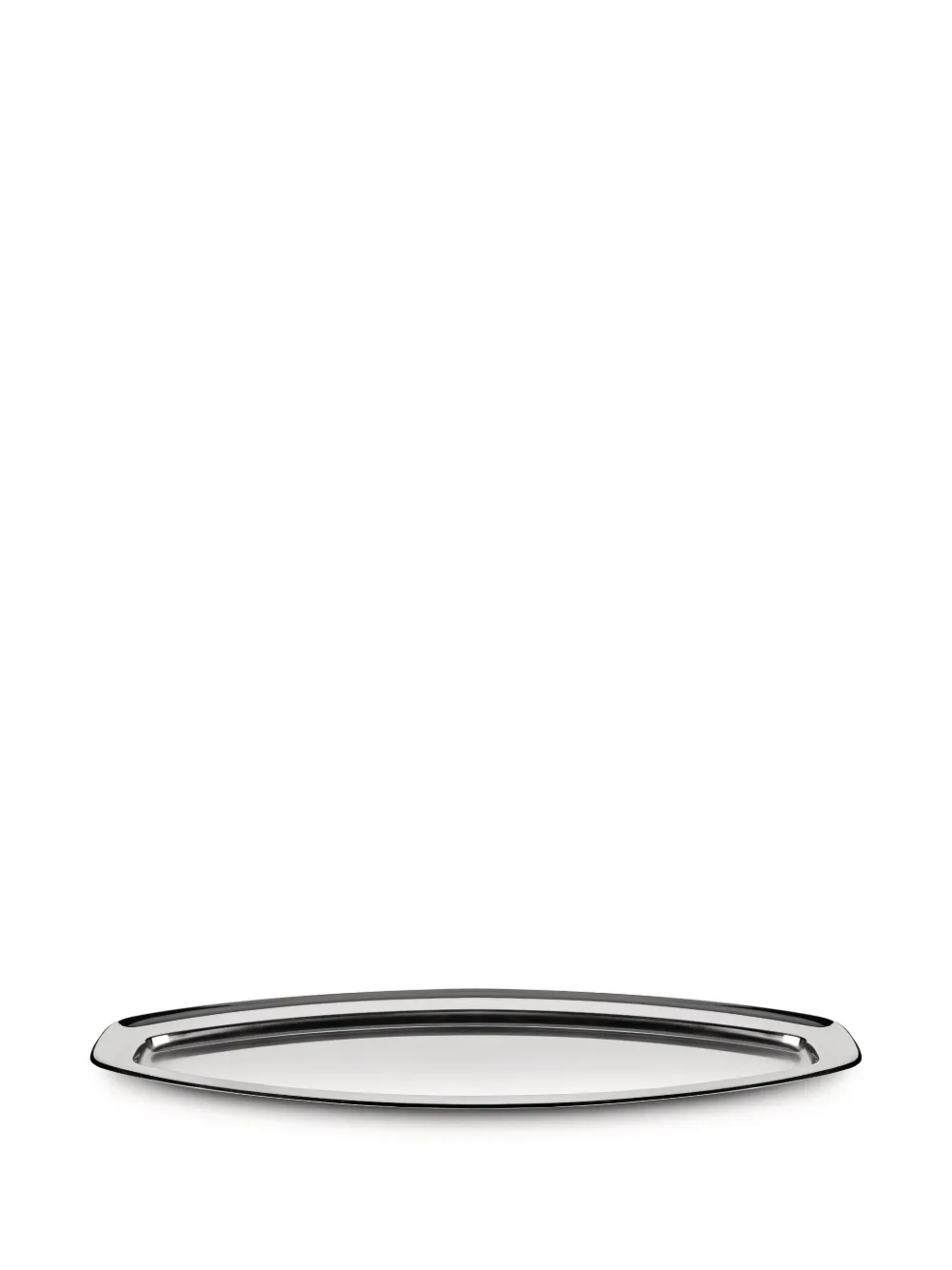 Alessi plat de service ovale à poisson - Argent