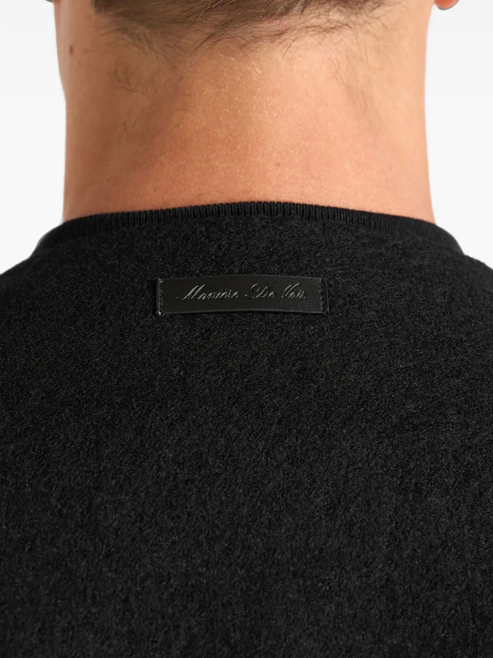 Manière De Voir Loris minimalistisch wollen jack Zwart