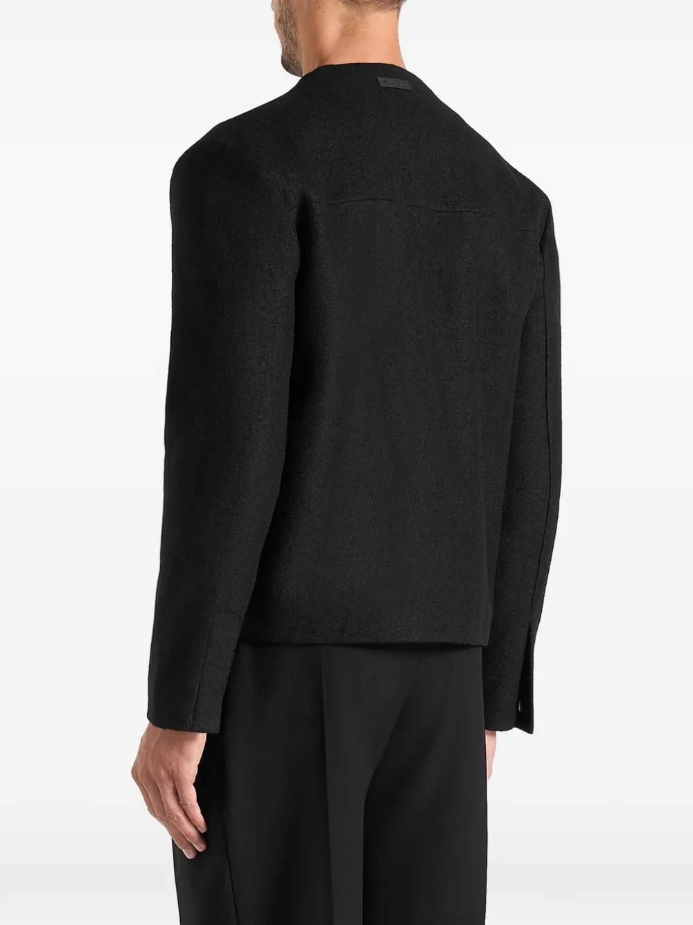 Manière De Voir Loris minimalistisch wollen jack Zwart