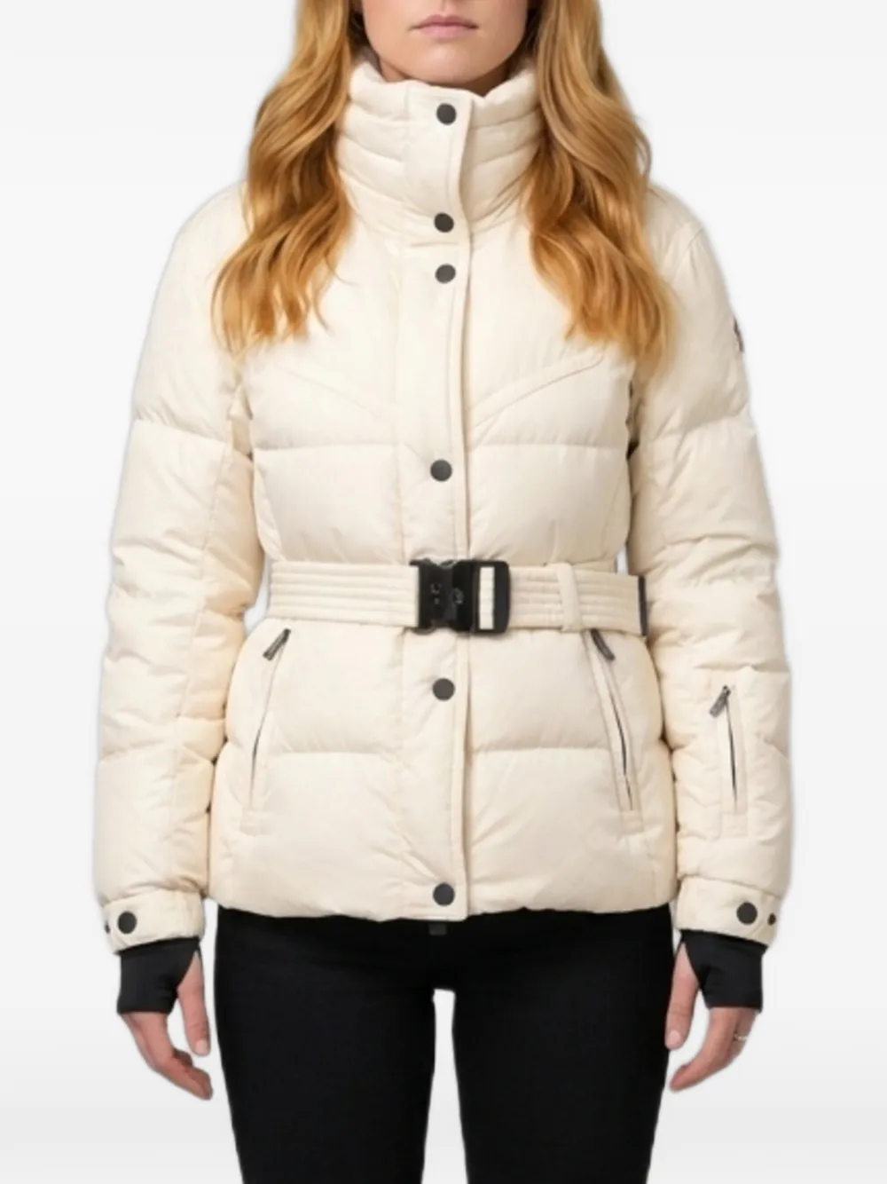 Moncler Grenoble Karashi belted ski jacket