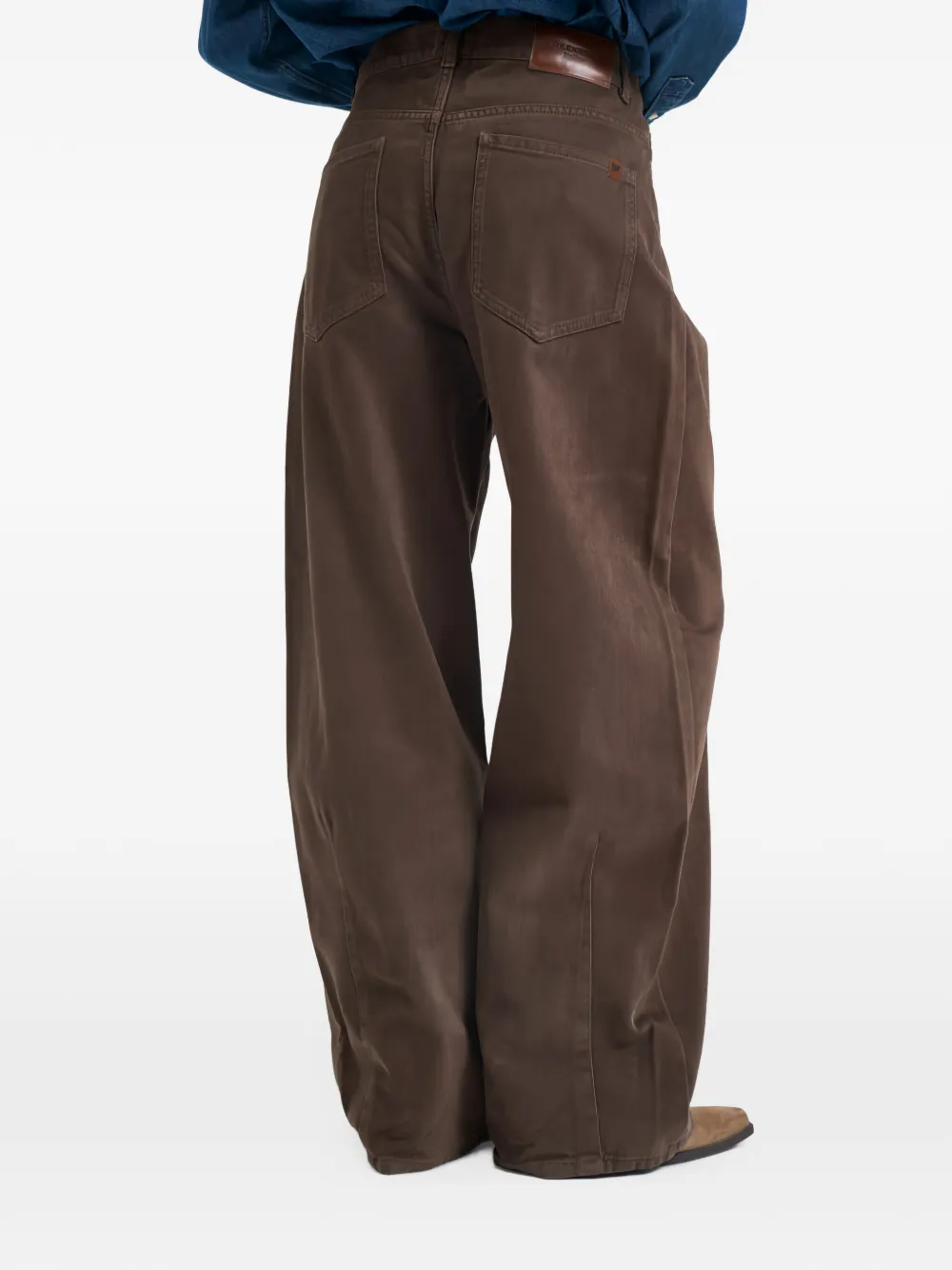 Weekend Max Mara wide-leg trousers Bruin