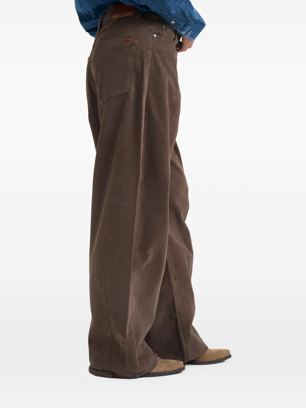 Weekend Max Mara wide-leg trousers Bruin
